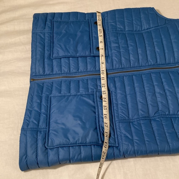 Vineyard vines puffer packable vest blue M - Picture 8 of 16